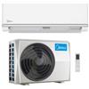 CLIMATIZZATORE MONO 12000 MIDEA R32 DC INVERTER ELEGANCE A++A+ WI FI READY LINEA 2025