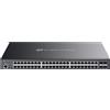 Tp-link Switch Tp-link SG3452XMPP Omada 48xGBit/4x10GE SFP+ L2+/8xPoE++ 750W Gestito Nero [SG3452XMPP]