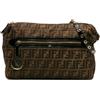 Fendi Pre-Owned - Borsa a tracolla in tela con motivo Zucca 2000-2010 - unisex - pelle lucida/tela - Taglia unica - Marrone