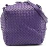 Bottega Veneta Pre-Owned - Borsa a tracolla Intrecciato Cube in nappa 2012-2025 - Donna - nappa - Taglia unica - Viola