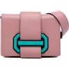 Prada Pre-Owned - Borsa a tracolla City Calf Plex con nastro 2021-2025 - Donna - pelle di vitello - Taglia unica - Rosa