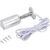 Mumusuki Faretti a LED Mini Luce da Vetrina a LED per Interni, Ad Angolo Regolabile per Scaffali di Armadietti per Gioielli (Luce naturale 4000K)