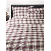 Westwing Collection Copripiumino in flanella a quadri Linsay