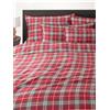 Westwing Collection Copripiumino in flanella a quadri Linsay