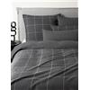 Westwing Collection Copripiumino reversibile in flanella di cotone Noelle