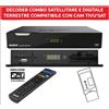 EDISION Decoder Tivusat HD Satellitare e Digitale Terrestre Compatibile Con Cam TvSat *^