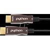 PYTHON GC M0249 - Cavo HDMI Hybrido AOC Black 70M - Cavo - Digital/Display/Video