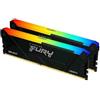 KINGSTON FURY BEAST RGB KIT MEMORIA RAM 2x16GB TOT 32GB 3.200MHz TIPOLOGIA DIMM