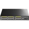 Cudy Switch Ethernet 100Mbps Non Gestito PoE+, 300W, 24 Porte Fast Ethernet,..