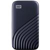 WD WESTERN DIGITAL MY PASSPORT SSD ESTERNO POTRATILE 1.000GB NVMe USB-C 1050MB/S BL