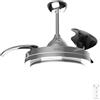 Cecotec Ventilatore da Soffitto con Luce LED Energysilence Aero 4300 Invisible Double Metal, 35W, 6 Velocità, Pale Retrattili, Doppia Luce, Telecomando, Timer, Luce Regolabile, Design Elegante