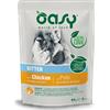 Oasy Bocconcini in Salsa Kitten per Gattini - Con Pollo - 12x85 gr