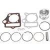 Aramox Set di Guarnizioni per Fasce Elastiche del Pistone, Set di Guarnizioni per Fasce Elastiche da 52,4 Mm Ad Alta Resistenza per Motore 110cc 125cc ATV Dirt Pit Bike Go Kart