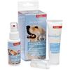 CANDIOLI CANE E GATTO DENTALPET KIT TUBO 50 ML, SPRAY 50 ML, 1 DITALE DENTALPETKIT