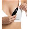 MAGIC BODYFASHION Reggiseno adesivo push-up grande seno seno seno nastro senza spalline riutilizzabile invisibile silicone capezzolo pad nastro per il corpo per abiti da sera, abito da ballo, abito da sposa, beige