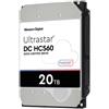 Western Digital WD Ultrastar DC HC560 20TB 3.5 HDD SATA 512E SE 7200RPM 0F38785
