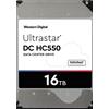 Western Digital WD Ultrastar DC HC550 16TB 3.5 HDD SATA 512E SE 7200RPM 0F38462
