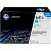 HP 641A Cyan Original LaserJet Toner Cartridge cartuccia toner C9721A