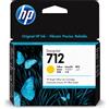 HP Cartuccia di inchiostro giallo originale DesignJet 712 da 29 3ED69A