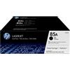HP Confezione da 2 cartucce originali di Toner nero LaserJet CE285AD