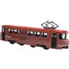 Modello di tram elettrico Ornamento 1:90 Scala con veicoli leggeri e musicali
