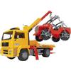 BRUDER 02750 veicolo giocattolo (bruder MAN TGA tow truck with all-terr)