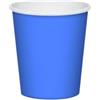 25 Bicchieri Monouso In Carta Blu Da 200ml - Ideali Per Acqua E Ginseng!