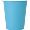 25 Bicchieri Monouso In Carta Azzurro Da 200ml - Ideali Per Acqua E Ginseng!