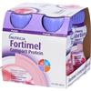 NUTRICIA ITALIA SpA Fortimel Compact PRO Fragola 4×125 ml - Drink iperproteico 18 g per rapido recupero