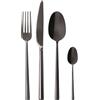 Sambonet Servizio di Posate 24 pezzi Rock PVD Antigraffio Black