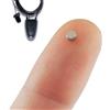 PingaOculto Auricolari Spia Bluetooth per Esami Nano Mini Auricolare Invisibile Nascosto per Cellulare e Microfono Cablato - Micro Cuffie Invisibili Piccolo Orecchio Copiare (Auricolari Spia Nano V5)