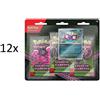 POKEMON TCG SEGRETO FIABESCO Display 12x 3-Pack Blister PECHARUNT - Italiano