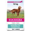 Eukanuba Daily Care Alimento Secco per Cani Adulti con Difficoltà Digestive, 12 kg