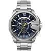 Diesel Orologio Cronografo Quarzo Uomo con Cinturino in Acciaio Inox DZ4465