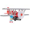 Sonic playset biplano tornado con personaggio incluso