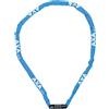 AXA Rigid RCC 120 - Lucchetto a catena con codice - 120 cm - Maglia in acciaio 3,5 mm - Livello di sicurezza 3 - Custodia protettiva - Blu