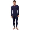 DANISH ENDURANCE Intimo Termico Uomo in Lana Merino, Maglia e Pantaloni Termici, Calzamaglia Invernale per Sci, Trekking