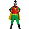 Rubie's, costume ufficiale WB DC Teen Titans Go Robin per bambini, costume da supereroe per bambini, taglia 5-6 anni