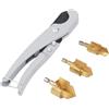 Candeon Punte per Trapano per Alesatura Di Tubi, 3 Pezzi Trapano a Gradini Di Sollevamento Ppr Con Tagliatubi Dell'acqua, 1/4 Codolo Esagonale Pipe Reaming Drill Bits Alesatore per Tubi Pvc Punte Da Trapano