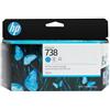 HP 498N5A 738 Cartuccia d'inchiostro ciano originale 130ml