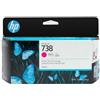 HP 498N6A 738 Cartuccia d'inchiostro magenta originale 130ml