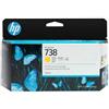HP 498N7A 738 Cartuccia d'inchiostro giallo originale 130ml