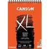 Canson Blocco da disegno Canson XL con 120 fogli A4 - Spirale microperforata - 21x29,7