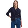 BARBOUR CARDIGAN MAGLIONE PENDLE BLU NAVY