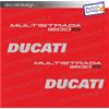 kit adesivi moto Ducati multistrada 1200S 4 pz