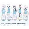 N/A Blue Archive x Lawson supporto acrilico Miyako Saki Miyu Moe Sora set nuovo