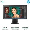 Non applicabile Monitor 21,5", HP Z22i, Ips, 1920×1080, VGA, DVI, DP, USB, Ricondizionato Gra...