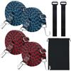 WYRGQIQN Corda Elastica per Teloni,Corda Elastica con Gancio, Corde Elastiche, Elastici con Ganci, Cinghie Elastiche, Elastico con Gancio, Set Multifunzionale e Durevole