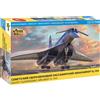 Zvezda TU-144 SOVIET SUPERSONIC CIVILIAN AIRCRAFT KIT 1:144 Zvezda Kit Aerei Modellino
