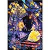 Tenyo Puzzle 500 pezzi Disney La Bella e la Bestia arte macchiata 25x36 cm JP